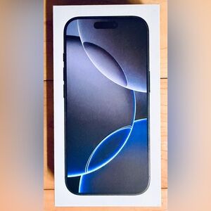 iPhone 16 pro - black - 256GB